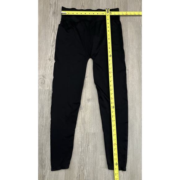 H&M Black Elastic Waist Basic Leggings Women’s Size XL - Picture 2 of 7